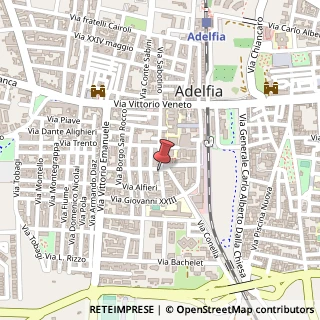 Mappa Via Annibale de Gasperis, 12, 70010 Adelfia, Bari (Puglia)
