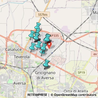 Mappa Via della Stazione SNC Z.I. ASI Loc. Cappella Nuova, 81030 Gricignano di Aversa CE, Italia (1.3315)