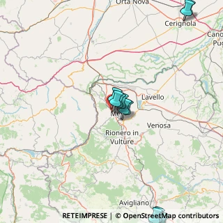 Mappa Via E. Forlanini, 85025 Melfi PZ, Italia (28.29875)