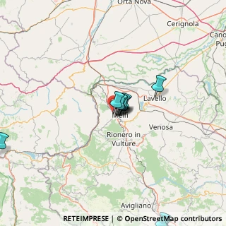 Mappa Via E. Forlanini, 85025 Melfi PZ, Italia (21.41929)