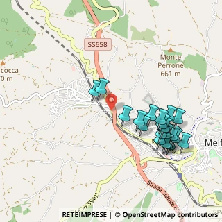 Mappa Via E. Forlanini, 85025 Melfi PZ, Italia (1.1075)