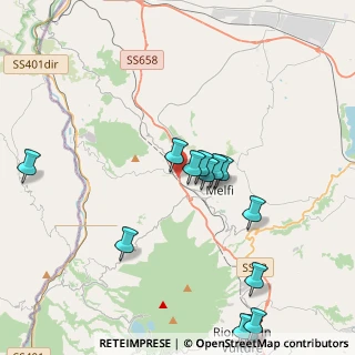 Mappa Via E. Forlanini, 85025 Melfi PZ, Italia (4.71385)