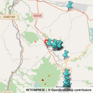 Mappa Via E. Forlanini, 85025 Melfi PZ, Italia (5.853)