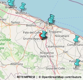 Mappa Via Gramsci, 70028 Sannicandro di Bari BA, Italia (18.97545)