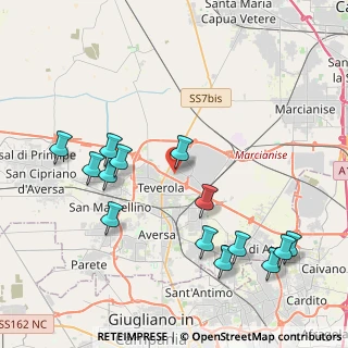Mappa Strada Consortile Zona Asi Aversa Nord, 81030 Teverola CE, Italia (4.92857)