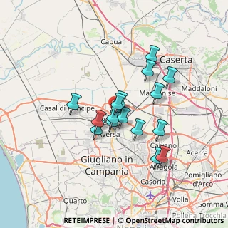 Mappa Strada Consortile Zona Asi Aversa Nord, 81030 Teverola CE, Italia (5.92625)