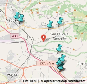 Mappa Via Pitagora, 81027 San Felice a Cancello CE, Italia (5.39615)