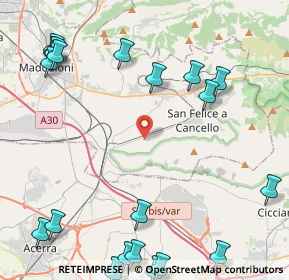 Mappa Via Pitagora, 81027 San Felice a Cancello CE, Italia (6.6485)
