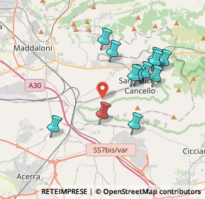 Mappa Via Pitagora, 81027 San Felice a Cancello CE, Italia (3.78167)