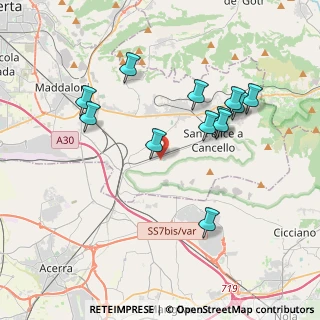 Mappa Via Pitagora, 81027 San Felice a Cancello CE, Italia (4.03083)