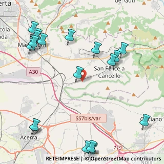 Mappa Via Pitagora, 81027 San Felice a Cancello CE, Italia (6.3705)