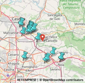 Mappa Via Pitagora, 81027 San Felice a Cancello CE, Italia (7.564)