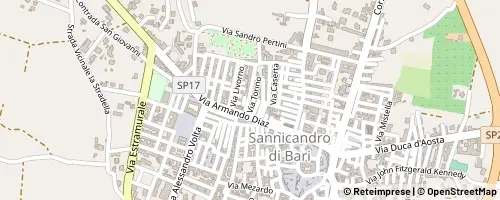 Mappa Sannicandro di Bari