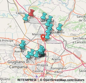 Mappa Zona ind.le asi loc pozzo bianco, 81025 Marcianise CE, Italia (6.7595)