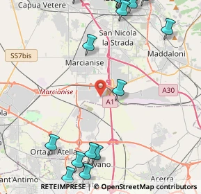 Mappa Zona ind.le asi loc pozzo bianco, 81025 Marcianise CE, Italia (6.791)