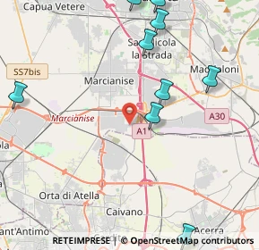 Mappa Zona ind.le asi loc pozzo bianco, 81025 Marcianise CE, Italia (6.17364)