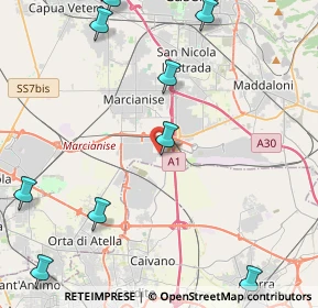 Mappa Zona ind.le asi loc pozzo bianco, 81025 Marcianise CE, Italia (7.31125)