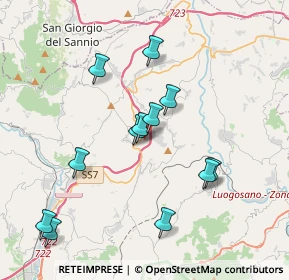 Mappa 83038 Montemiletto AV, Italia (4.01917)