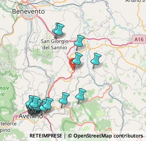 Mappa 83038 Montemiletto AV, Italia (10.99)