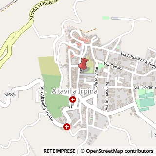 Mappa Corso Garibaldi, 85, 83011 Altavilla Irpina, Avellino (Campania)