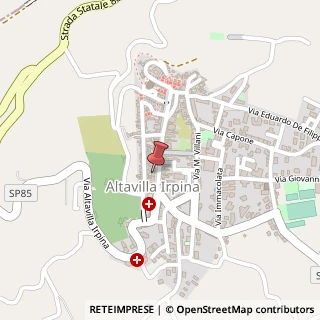 Mappa Corso Garibaldi, 18, 83011 Altavilla Irpina, Avellino (Campania)