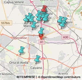 Mappa SP 336 Sannitica La Reggia Designer Outlet, 81025 Marcianise CE (4.144)