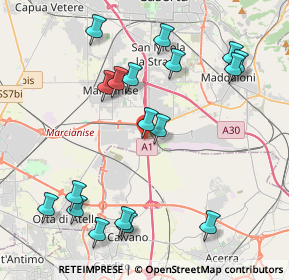 Mappa SP 336 Sannitica La Reggia Designer Outlet, 81025 Marcianise CE (4.91778)