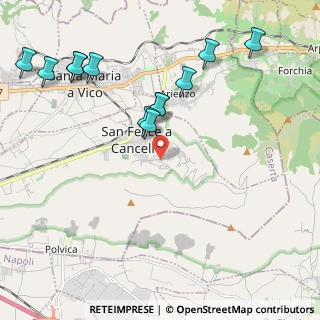 Mappa Via Cave, 81027 San Felice a Cancello CE, Italia (2.54583)
