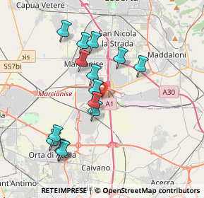 Mappa Centro Orafo il Tarì, 81025 Marcianise CE, Italia (3.73714)