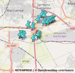 Mappa Localita' Aurno, 81025 Marcianise CE, Italia (1.582)