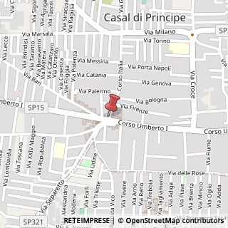 Mappa Corso Umberto I, 396, 81033 Casal di Principe CE, Italia, 81033 Casal di Principe, Caserta (Campania)