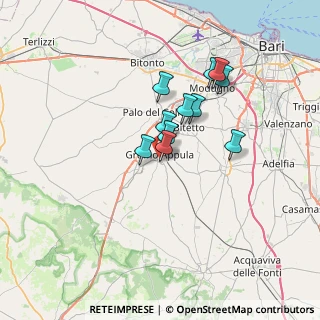 Mappa Via Colasuonno Paolo, 70025 Grumo Appula BA, Italia (5.47727)