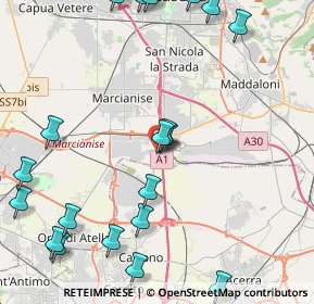 Mappa La Reggia Designer Outlet S.P. 336 Sannitica, 81025 Marcianise CE, Italia (5.9925)