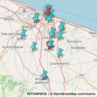 Mappa Via Martiri del Fascismo, 70010 Adelfia BA, Italia (8.4015)