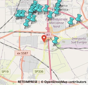 Mappa Zona A.S.I. Sud, 81025 Marcianise CE, Italia (2.7705)