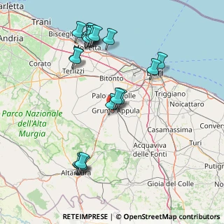 Mappa SP Toritto-Grumo, 70025 Grumo Appula BA, Italia (18.894)