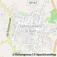 Map Sannicandro di Bari