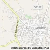 Karte Sannicandro di Bari