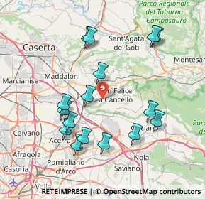 Mappa 81027 San Felice a Cancello CE, Italia (8.35563)