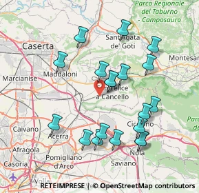 Mappa 81027 San Felice a Cancello CE, Italia (7.96579)