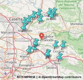 Mappa 81027 San Felice a Cancello CE, Italia (8.21471)