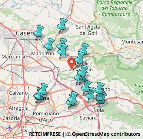 Mappa 81027 San Felice a Cancello CE, Italia (7.356)