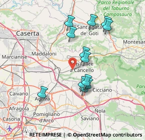 Mappa 81027 San Felice a Cancello CE, Italia (7.25667)