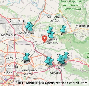 Mappa 81027 San Felice a Cancello CE, Italia (8.25769)
