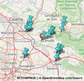 Mappa 81027 San Felice a Cancello CE, Italia (6.94)