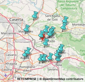 Mappa 81027 San Felice a Cancello CE, Italia (7.0635)