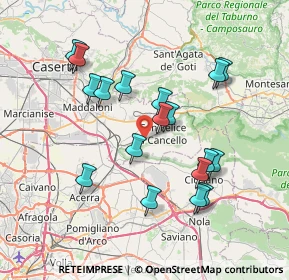 Mappa 81027 San Felice a Cancello CE, Italia (7.60667)