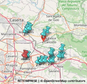 Mappa 81027 San Felice a Cancello CE, Italia (7.9415)