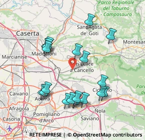 Mappa 81027 San Felice a Cancello CE, Italia (8.214)