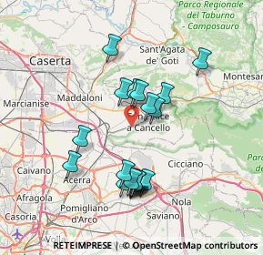 Mappa 81027 San Felice a Cancello CE, Italia (7.01579)